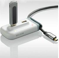 F5U304EAWHT Belkin HUB USB PLUS - Clicca l'immagine per chiudere